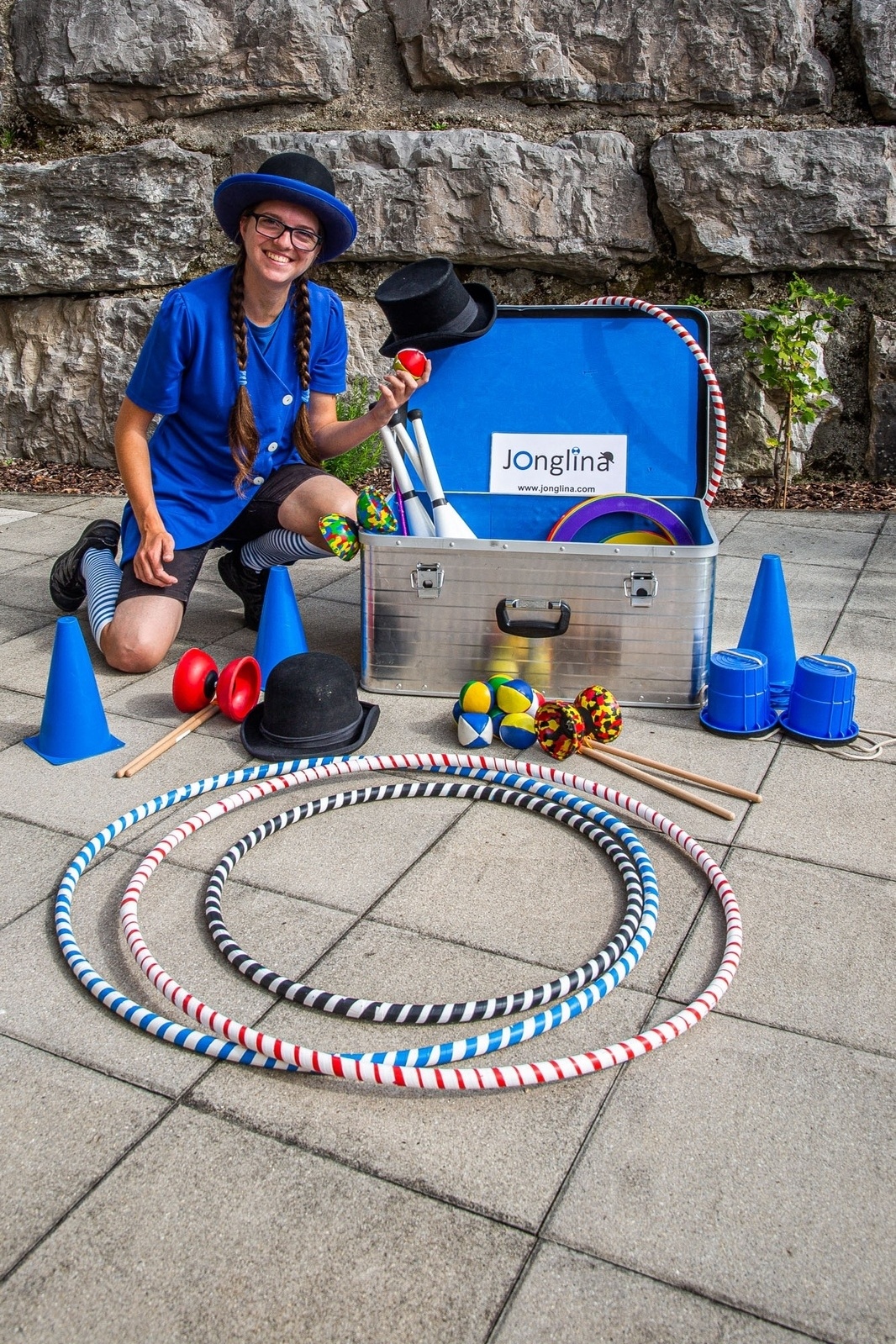 Mitmachzirkus mit Jonglina