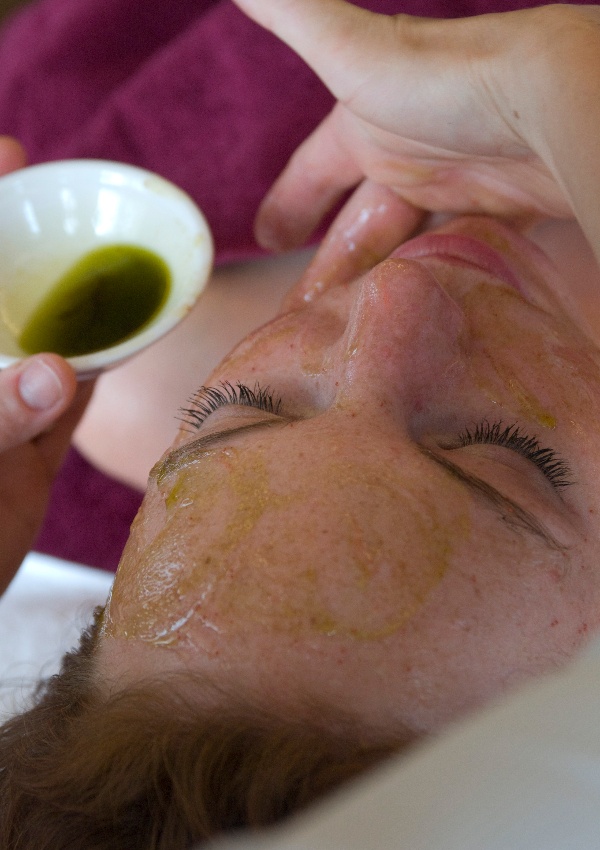 Pampering moment