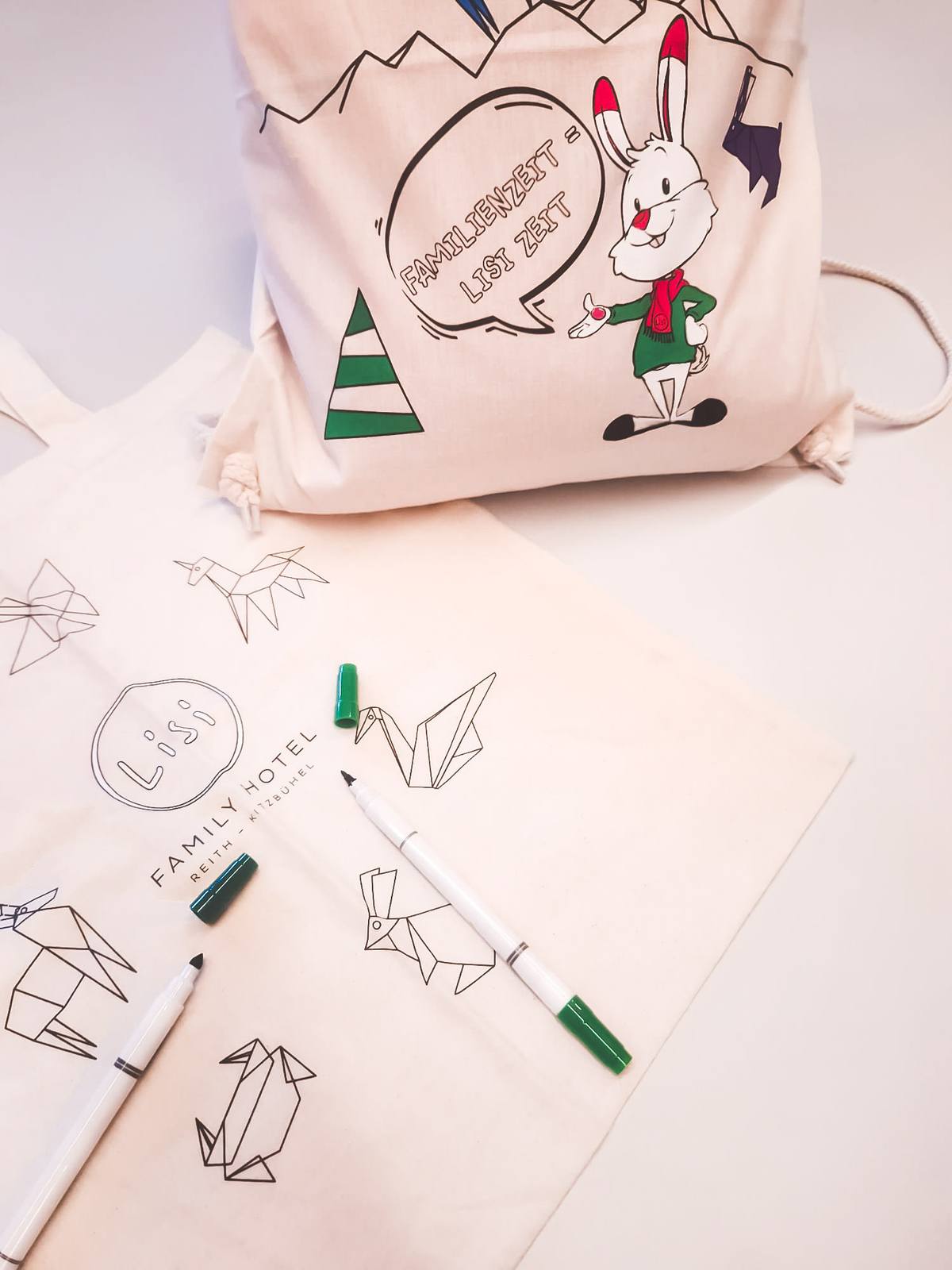 Bunte Lisi Bags