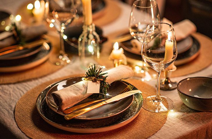 Weihnachts-Galadinner