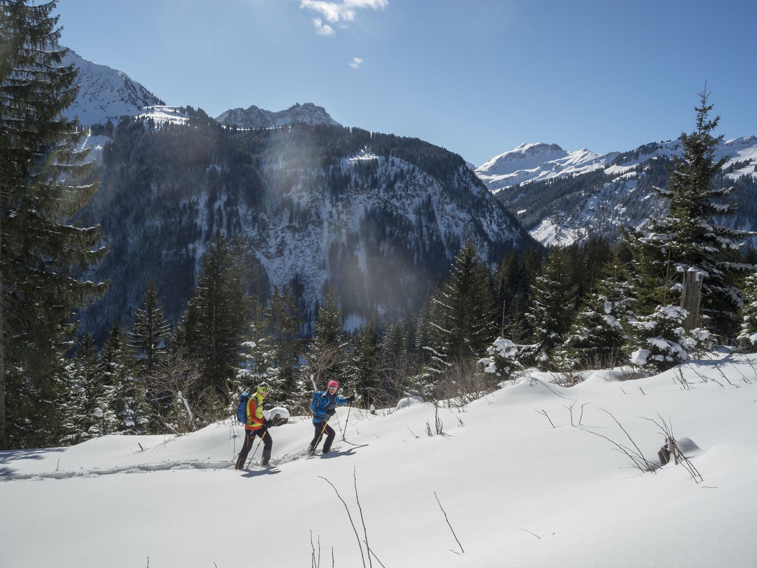 Schneeschuhwanderung Adlerhorst