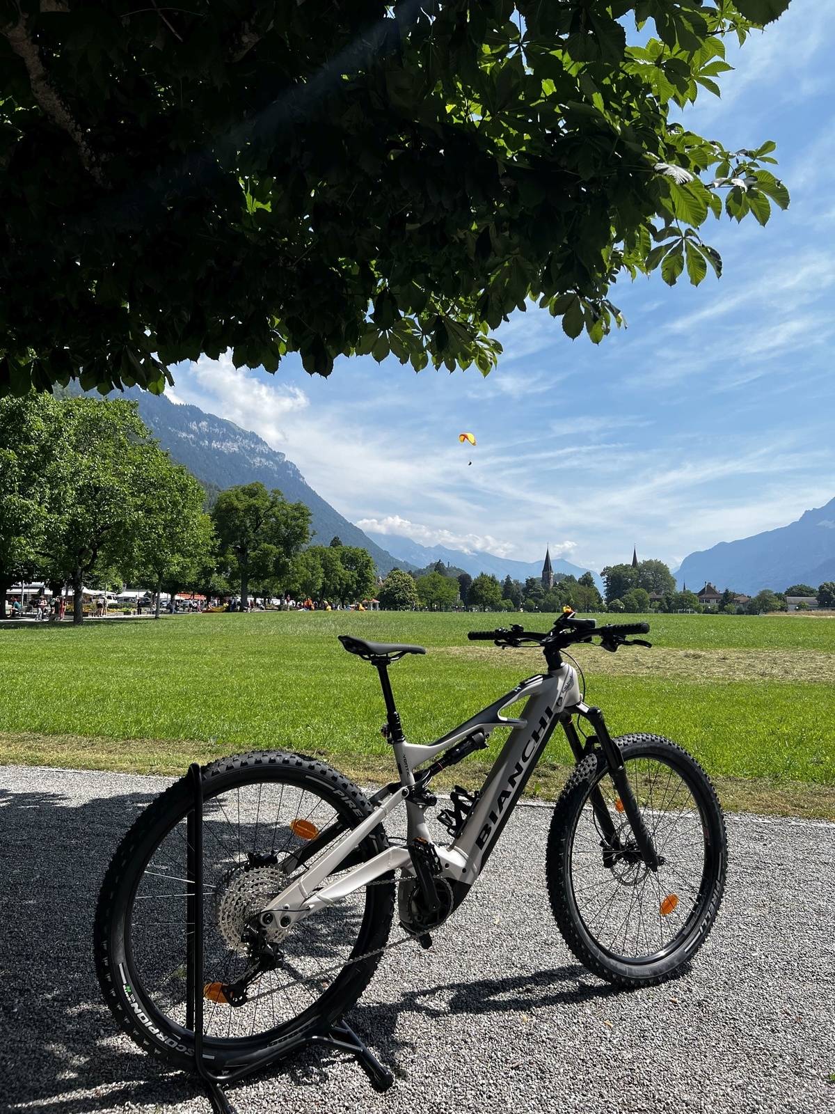 En route avec le vélo électrique