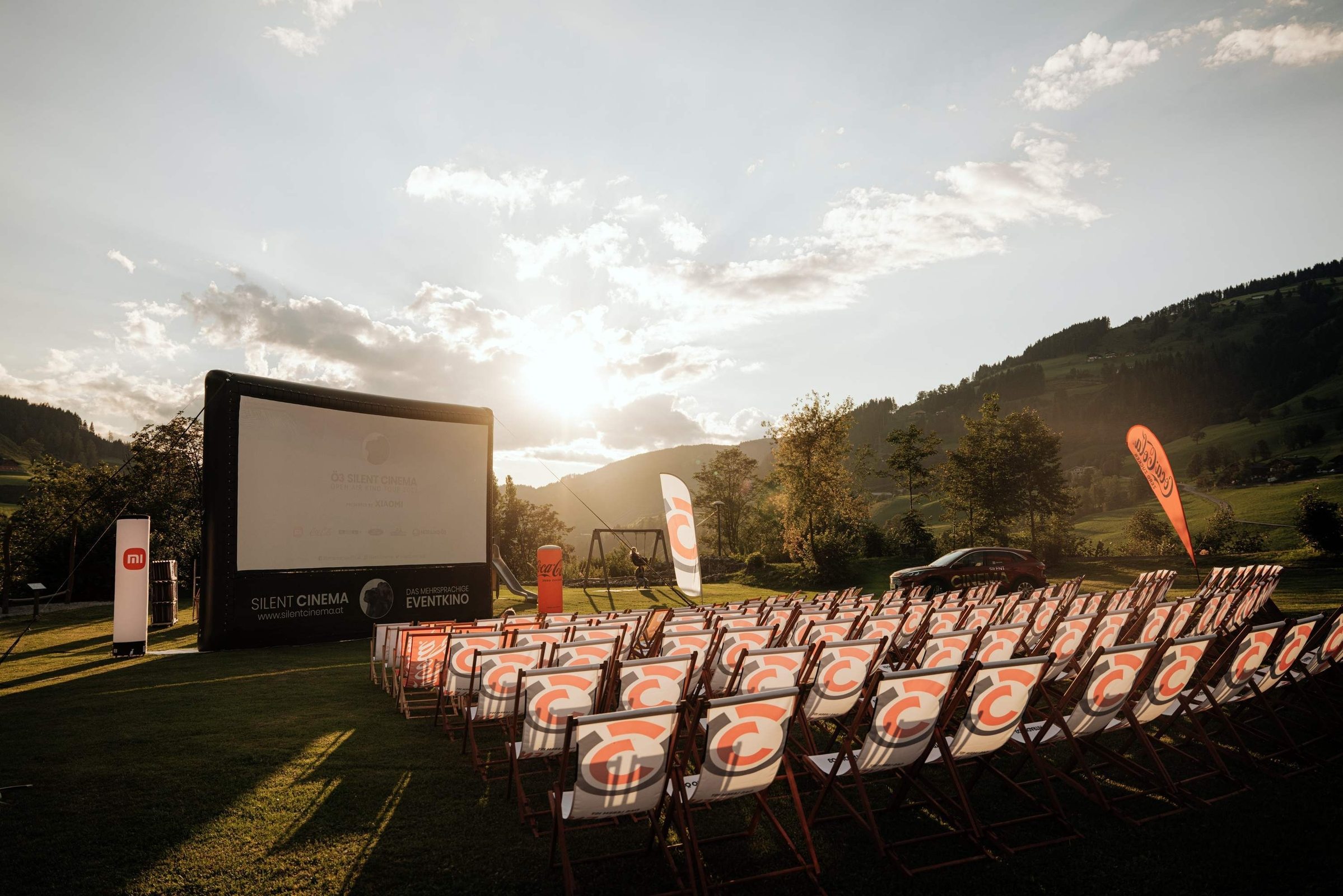 🎧 Ö3 Silent Cinema – Open Air Kinoabend unter Sternen