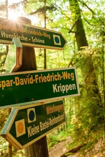Wanderung auf dem Caspar-David-Friedrich-Weg