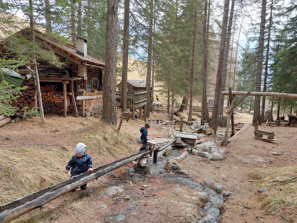 to the Kalser Stockmühlen - experience nature by the village stream