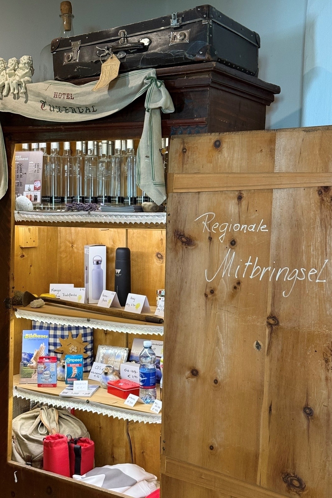 Mitbringsel für zu Hause
