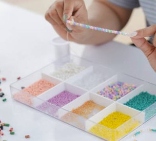 Make a bead pendant