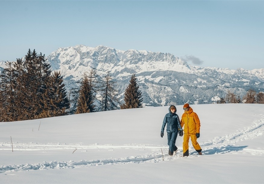 Katzlmoosweg im Schnee