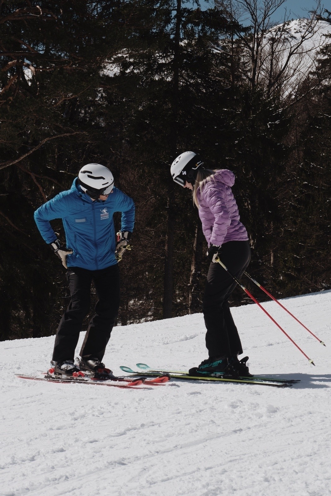 Private ski lesson