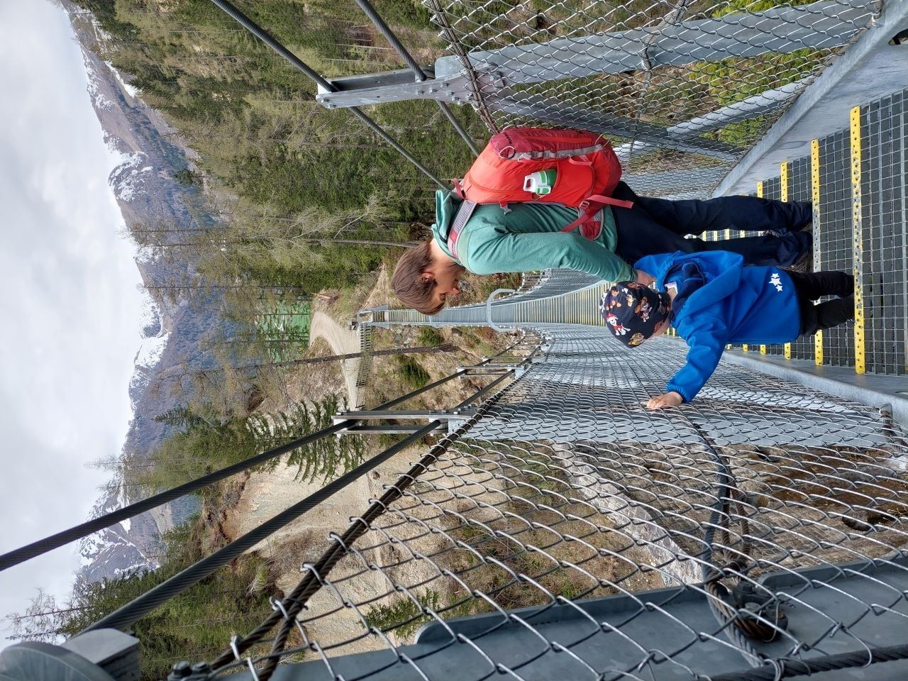 Zur Hängebrücke - kleine Runde, großes Abenteuer