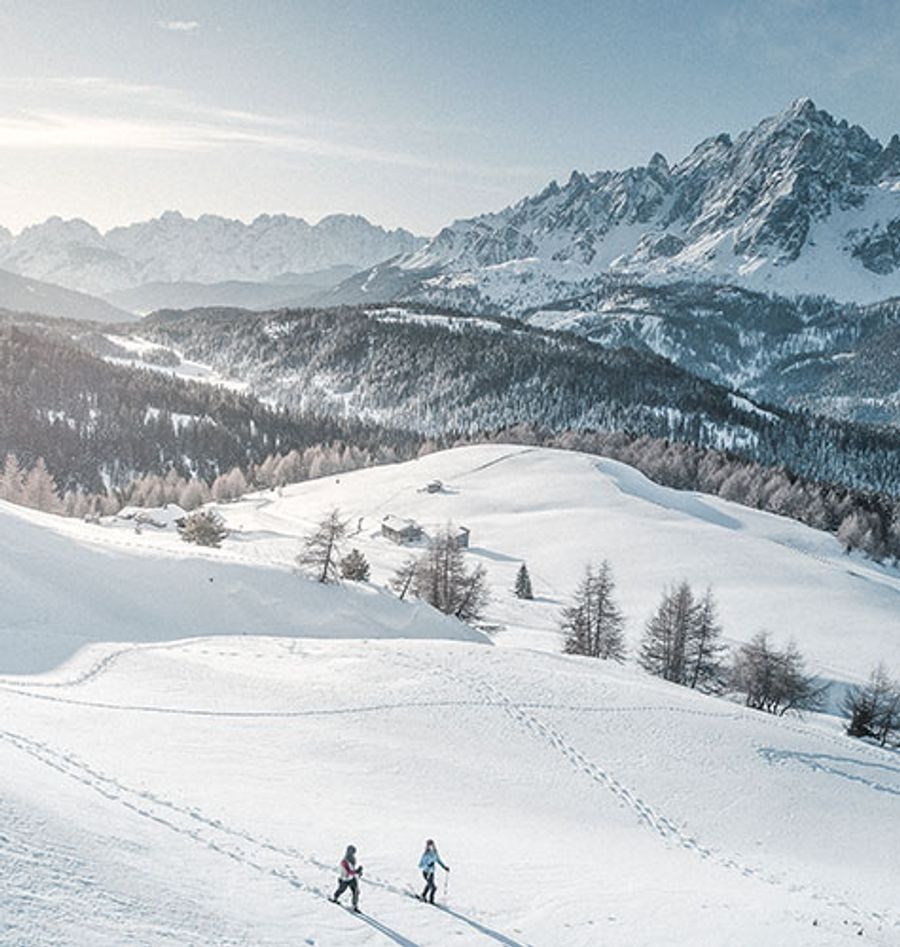 Geführte Schneeschuhwanderung mit Ihrer Gastgeberin Helga