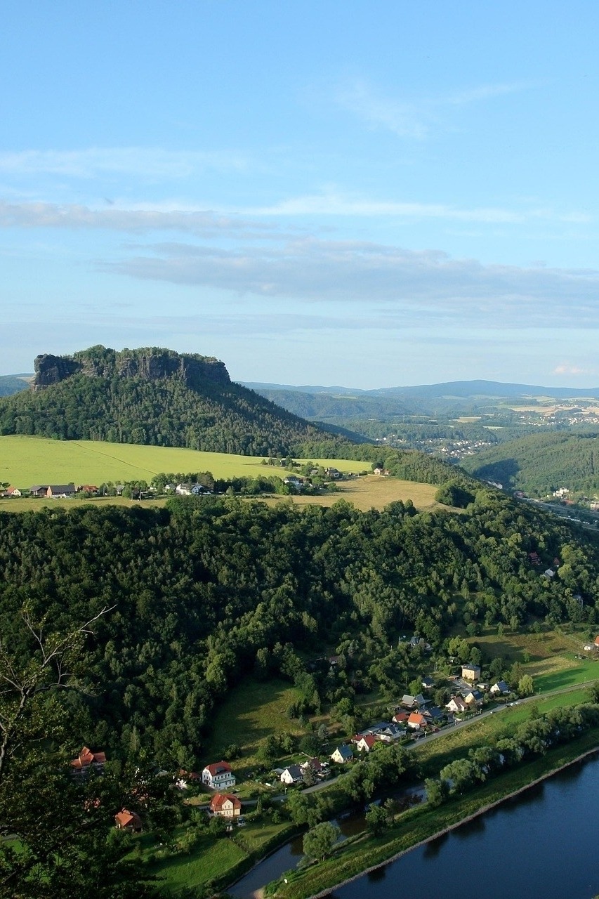 Adventurous ascent to the Lilienstein