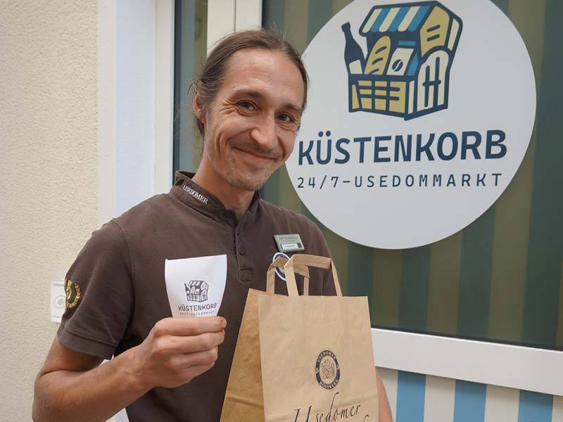 Küstenkorb - Rundum die Uhr einkaufen