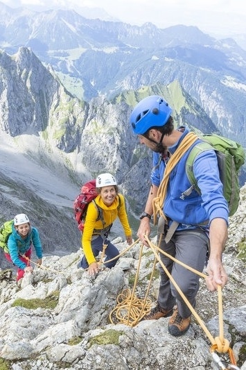 Via ferratas in the Montafon