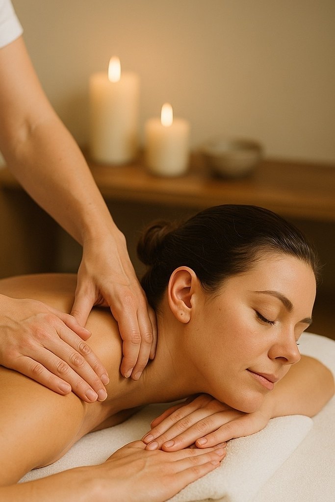 Kopf- Gesichts- und Nackenmassage