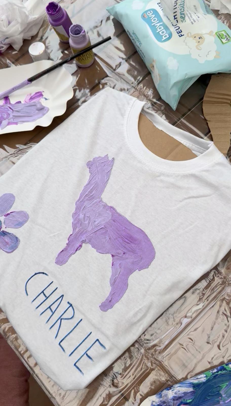 T-Shirts bemalen