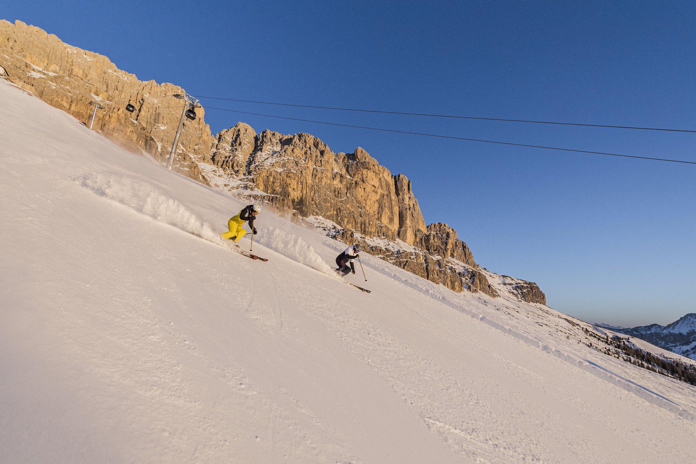 Rosengarten Ronda auf Skiern