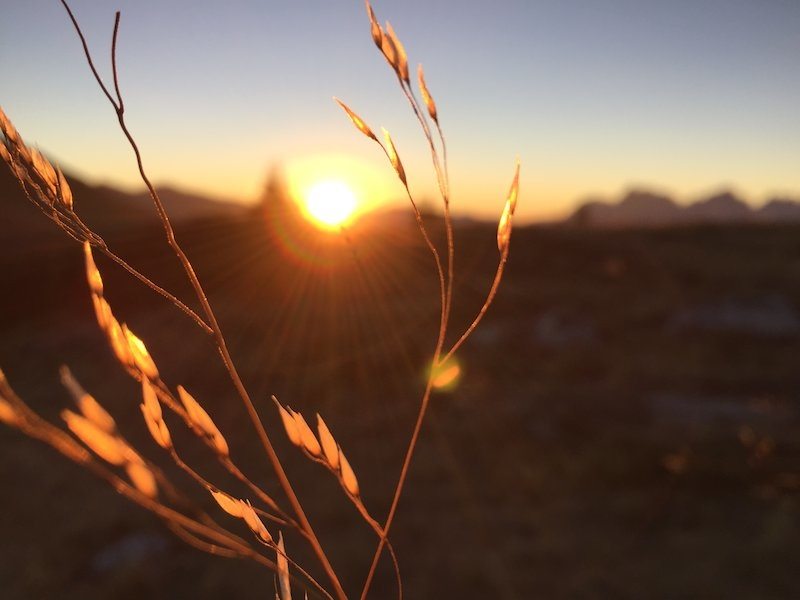 Sonnenaufgangstour am Lutterkopf (2.145m) in Taisten