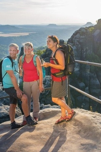 Spätaufstehertour durch die Schrammsteine