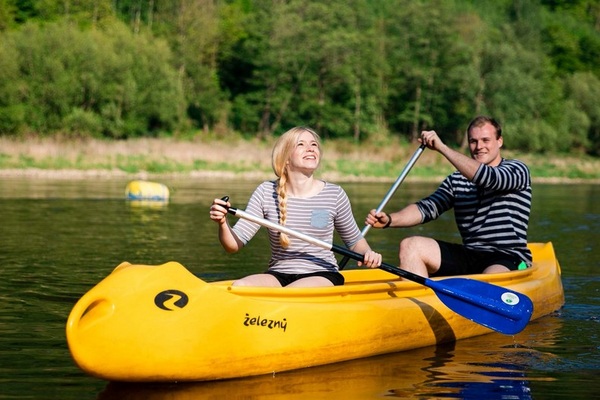 Rad & Schlauchboot-Tour: Schmilka - Děčín - Schmilka 