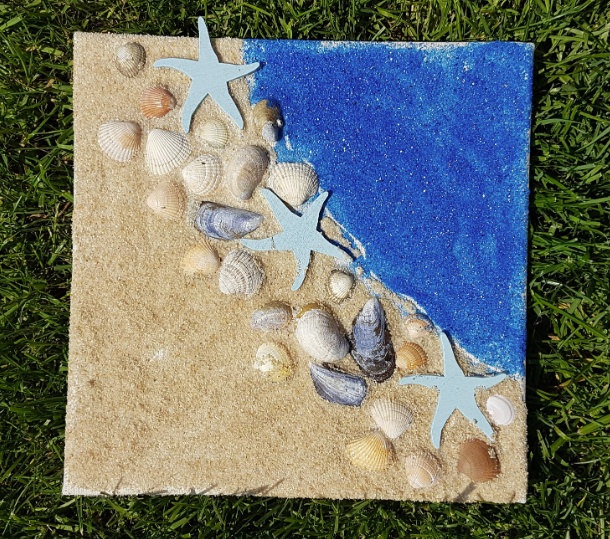 Muschelbilder auf Leinwand