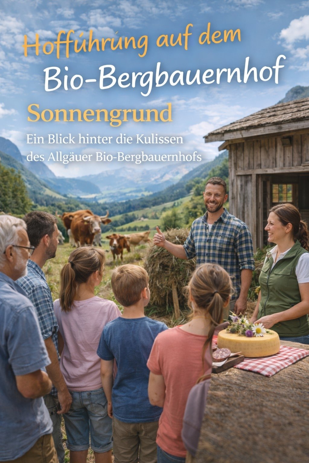 Hofführung mit Verkostung – echtes Allgäu schmecken