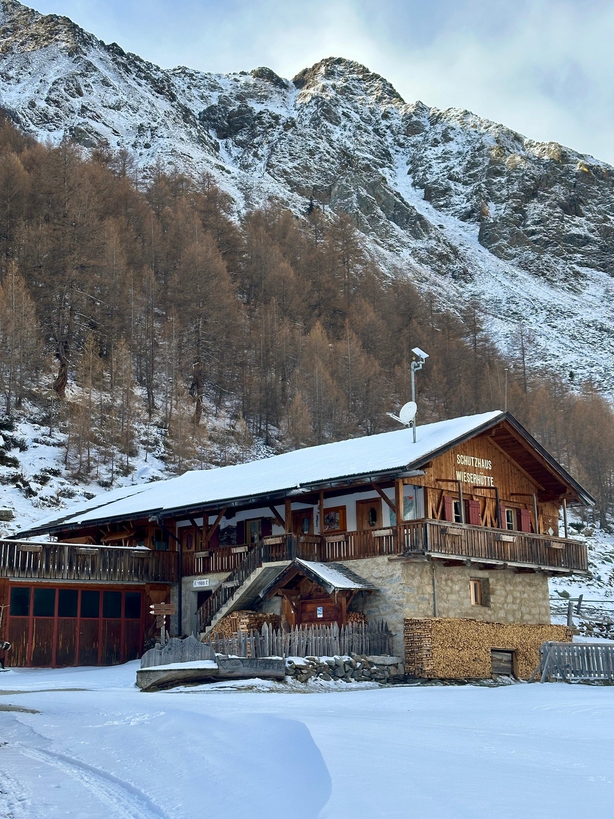 Winterwanderung zum Schutzhaus Wieserhütte