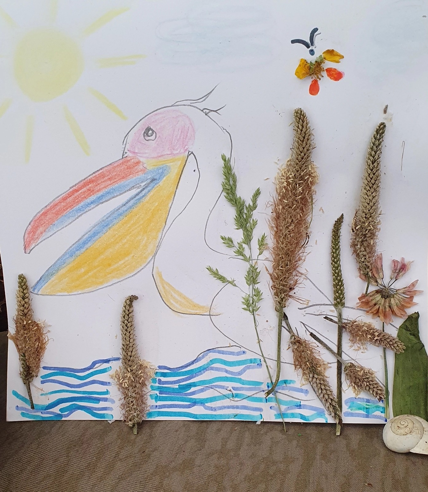 Familienerlebnis - Basteln mit Naturmaterialien