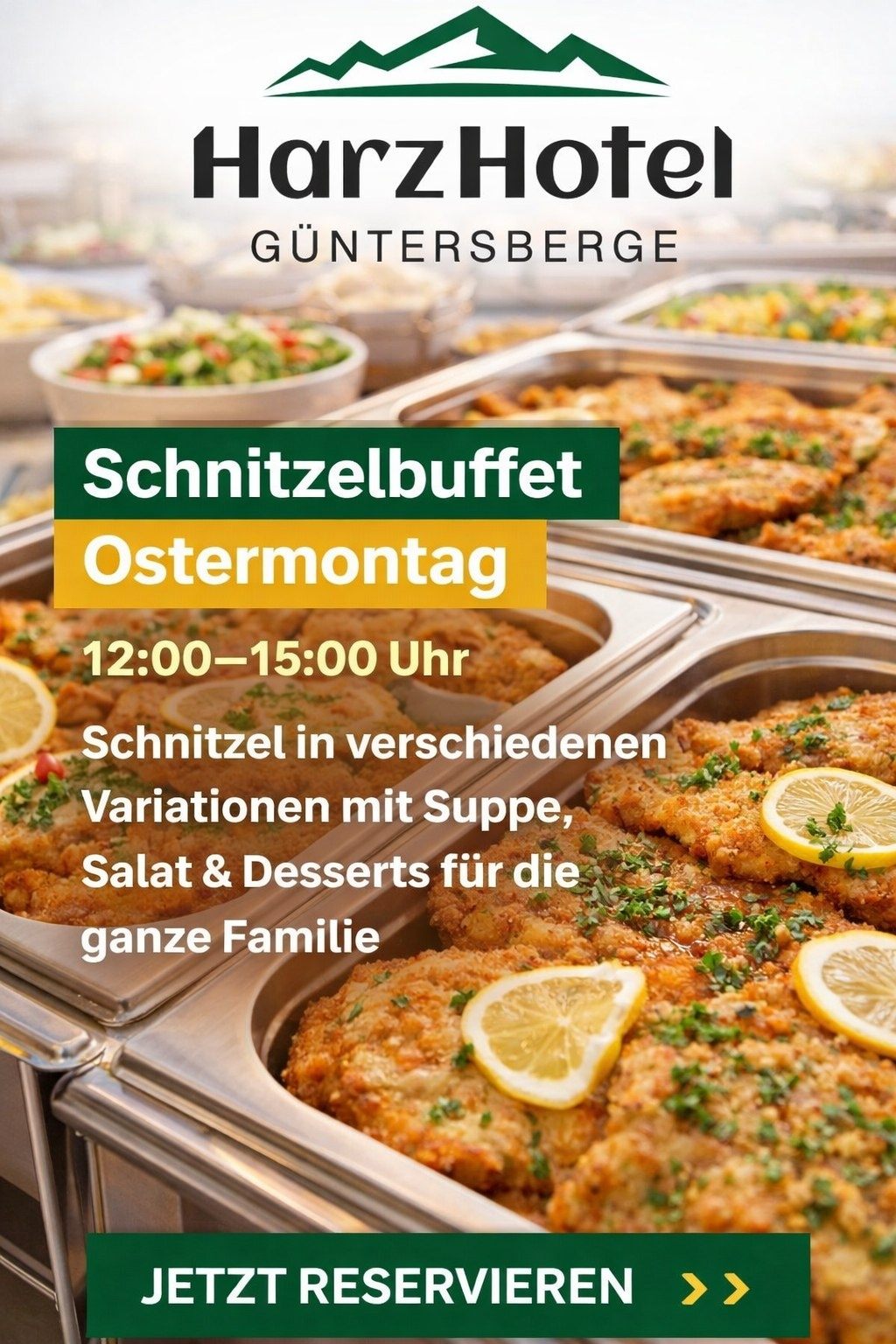 Schnitzelbuffet Ostermontag
