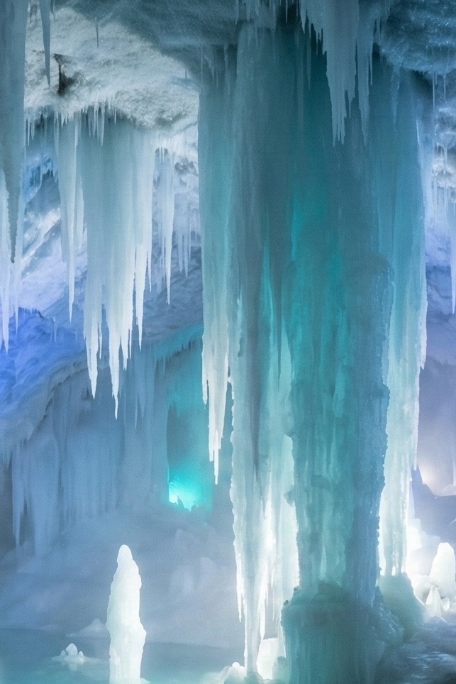 Discovery tour in the natural ice palace: an adventure in the eternal ice