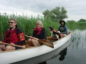 Kanutouren an der Oder