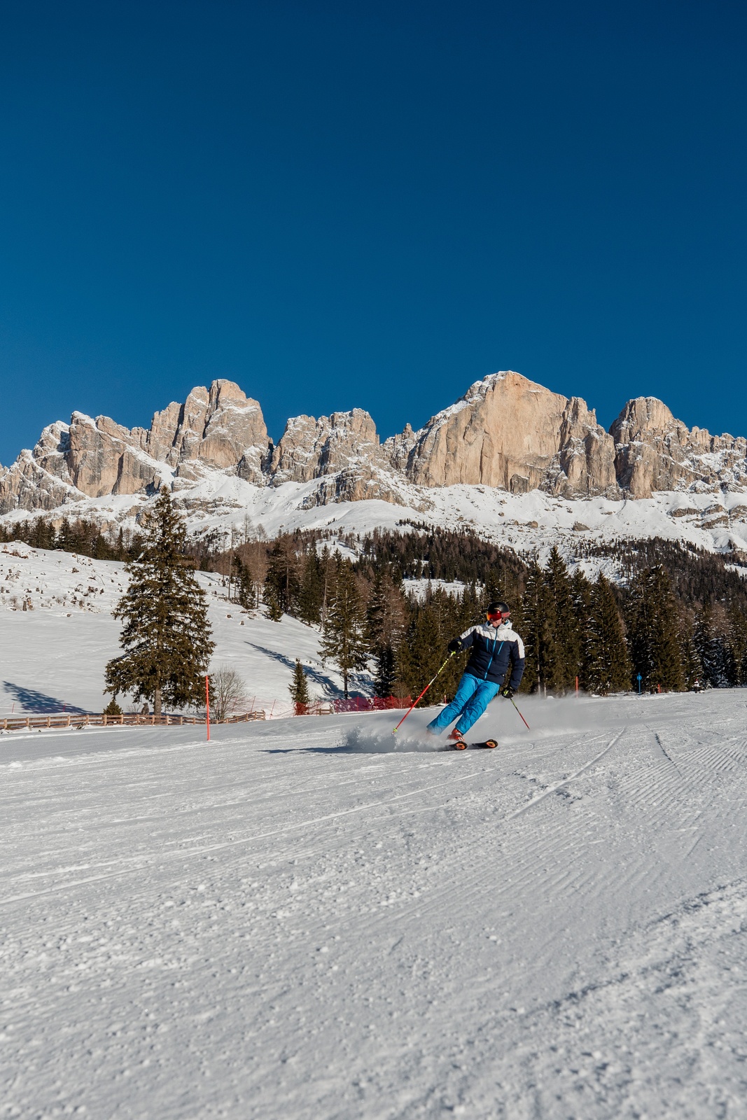 Guided ski day in Carezza⛷️