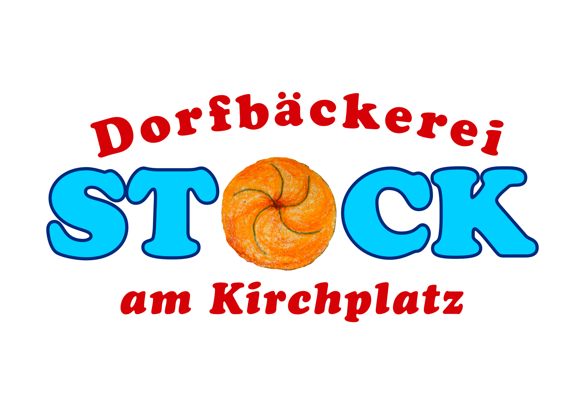Stock village bakery on the church square