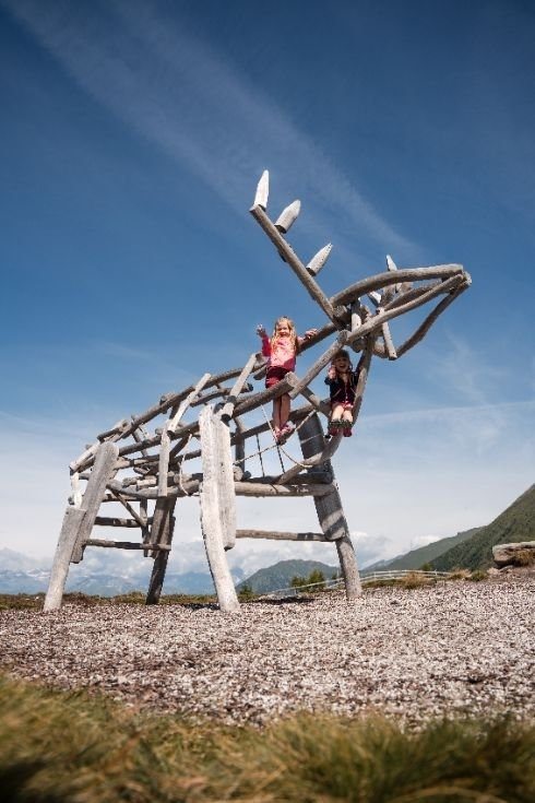Summer parks in the alpine region Gitschberg Jochtal