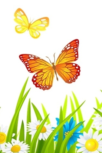 Per i piccoli: farfalle a mano image