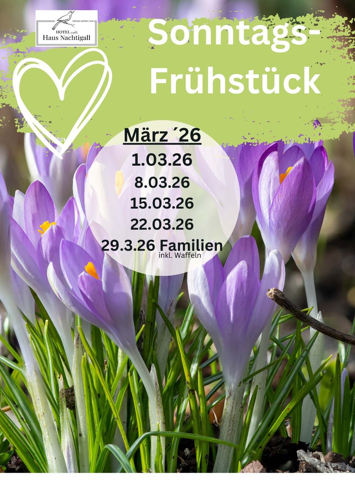 März - Sonntagsfrühstück - Niederrhein