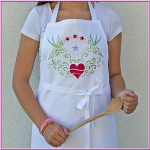 KUNOS KIDS CLUB - Design your own apron - Creative & colorful!