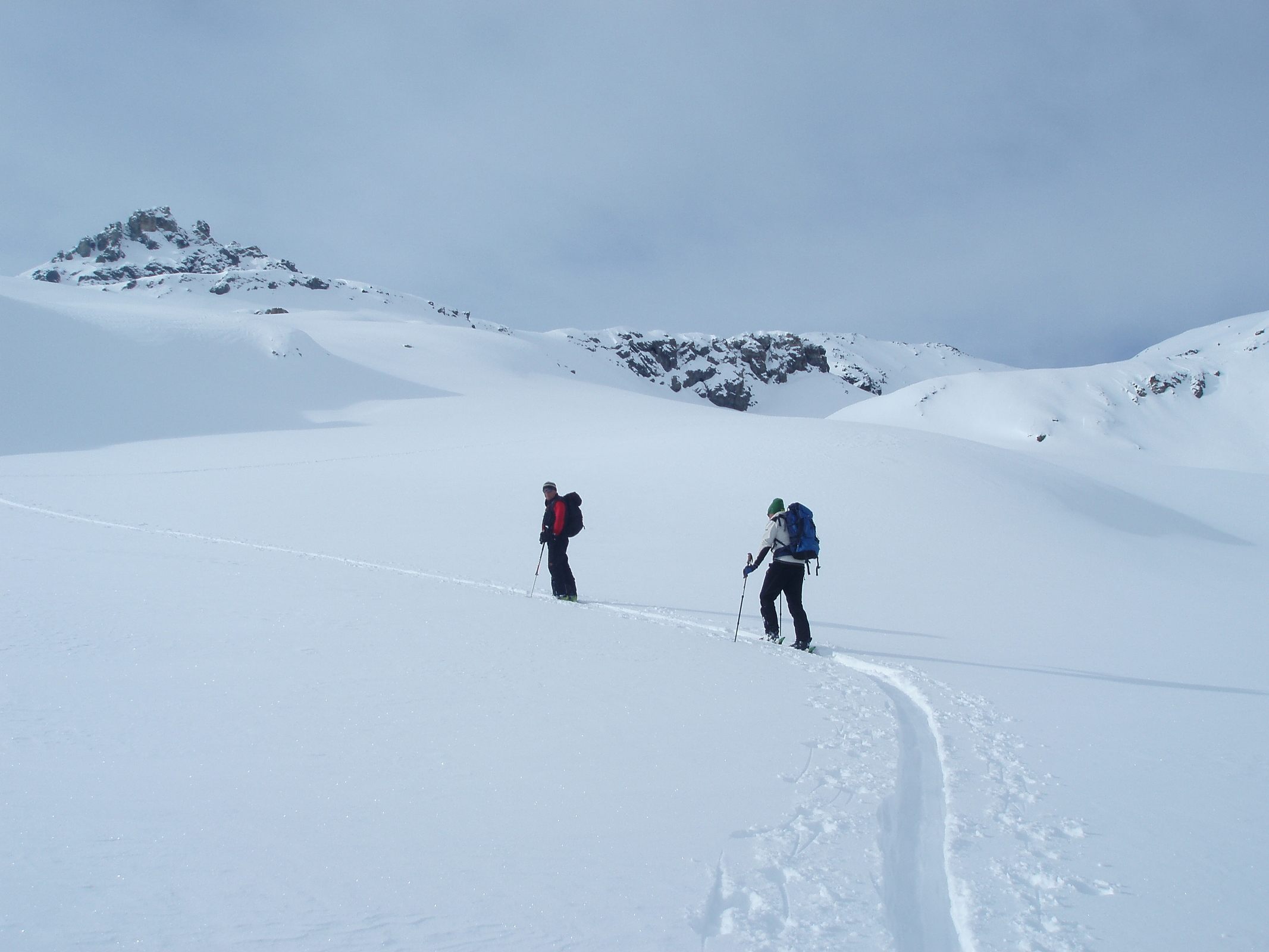 Snowshoeing