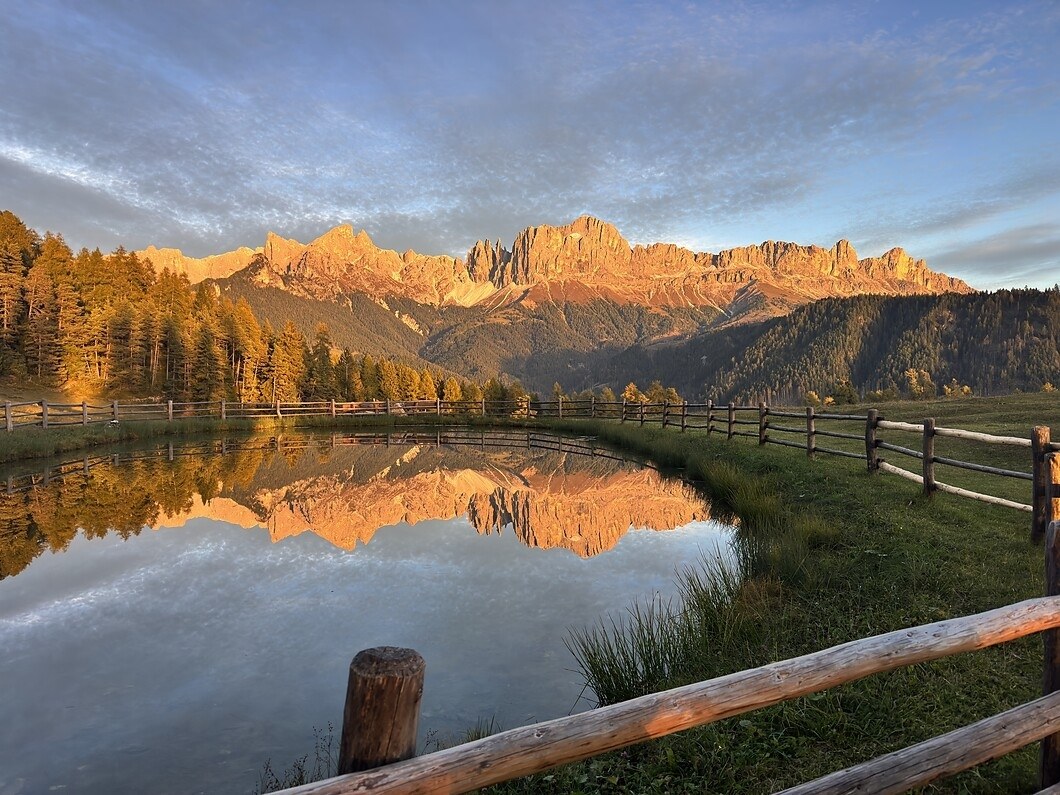 Sonnenuntergangs Wanderung zum Wuhnleger mit Südtiroler Marende