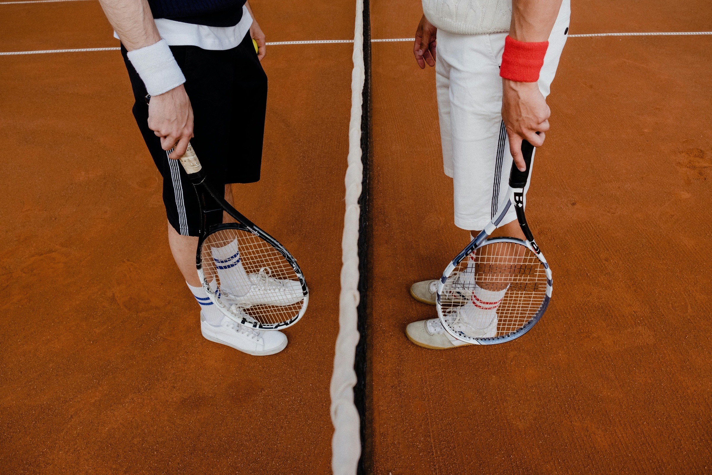 Tennis spielen in See
