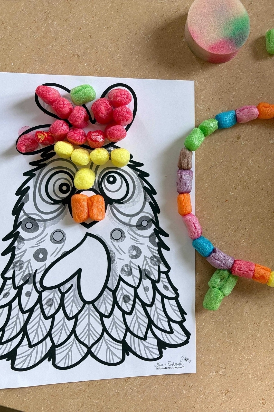 Modellieren mit Knete & Playmais