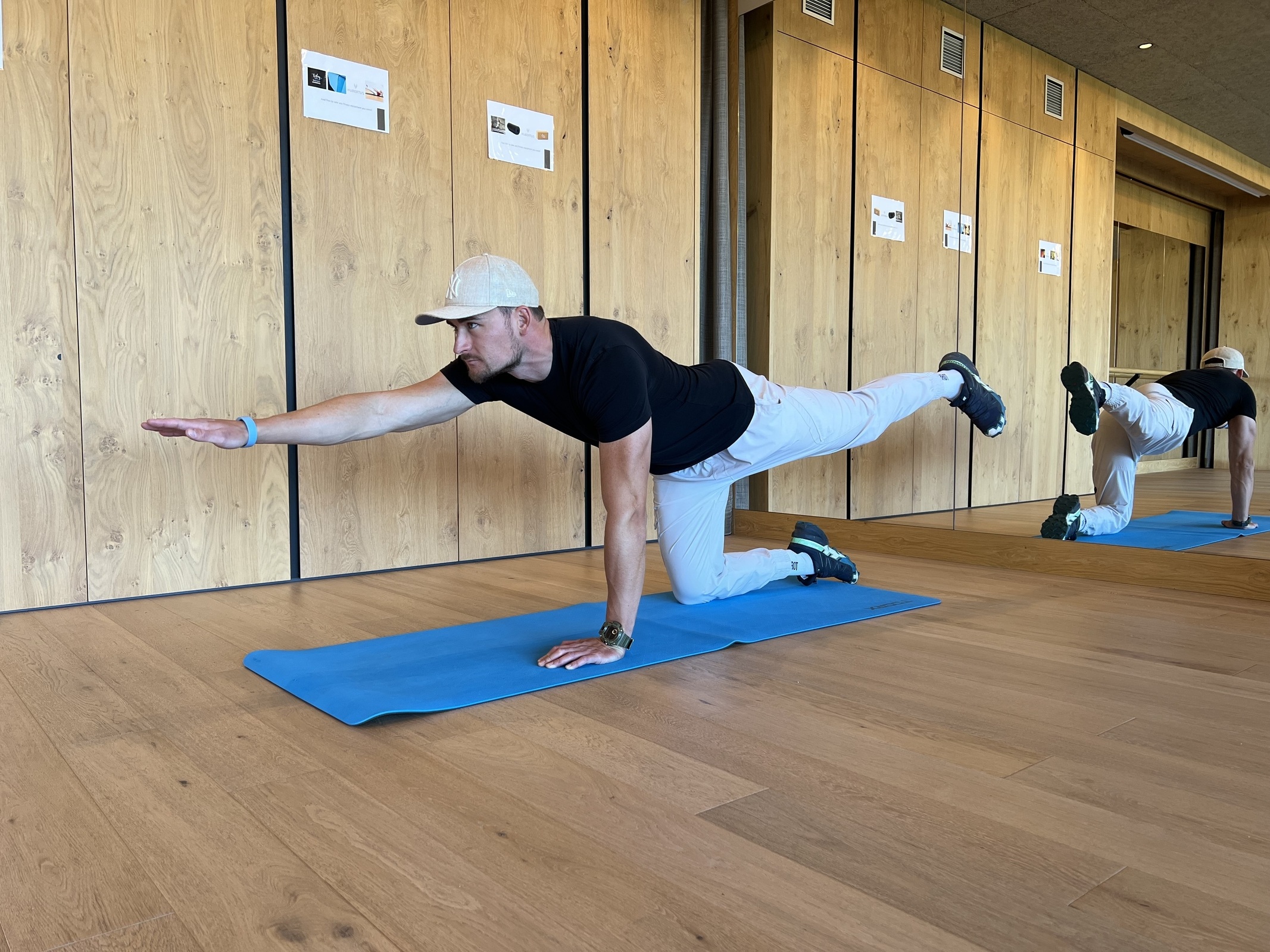 Core workout mit Fabian im Fitness & Gymnastik Raum