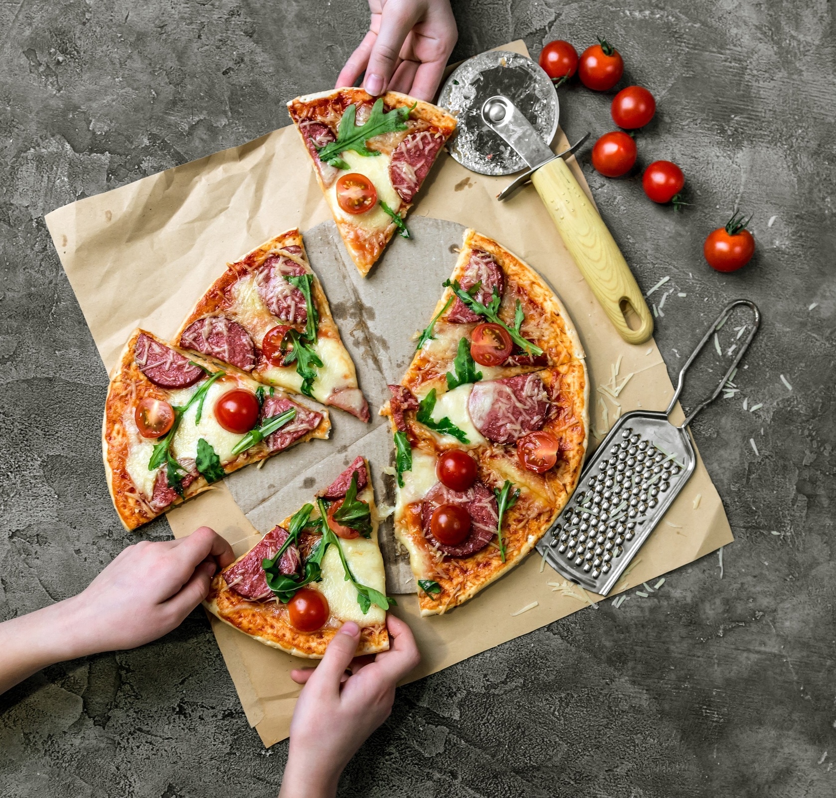 Pizza topping/baking