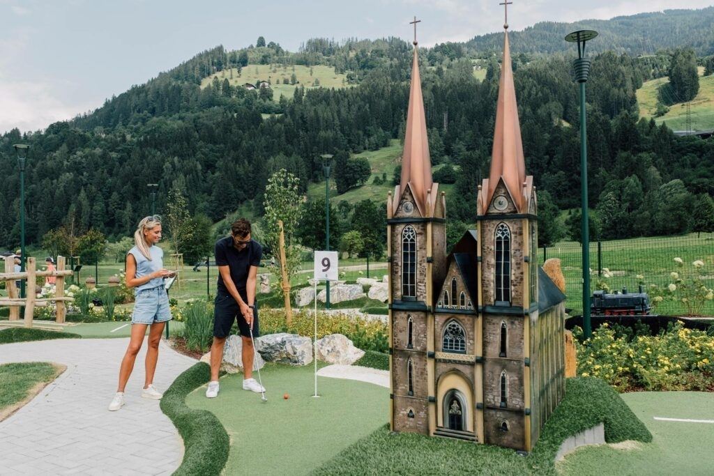 Adventure Mini Golf - free admission