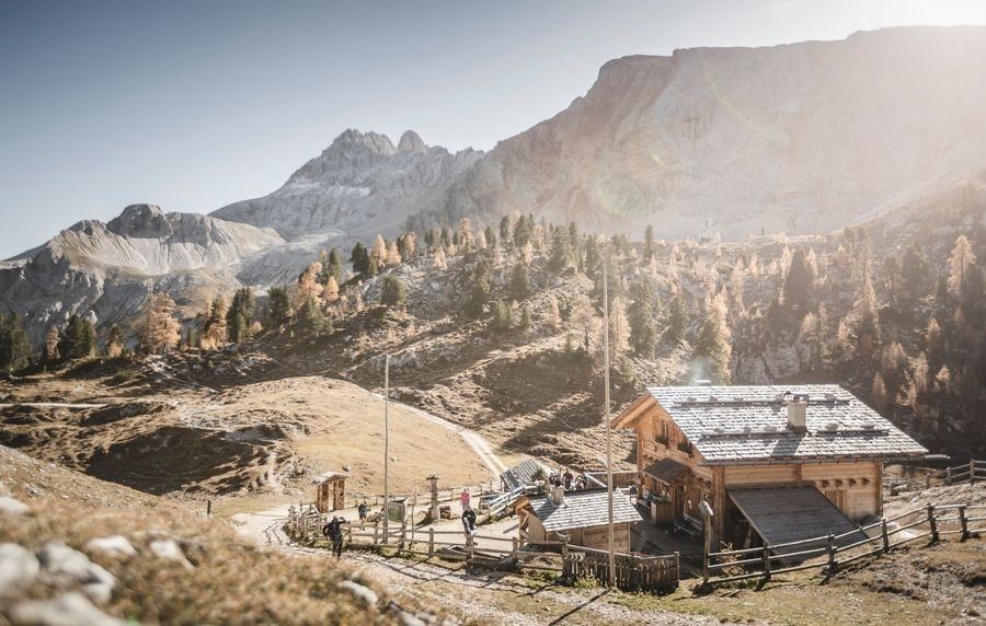 * Challenging excursion in the Dolomites