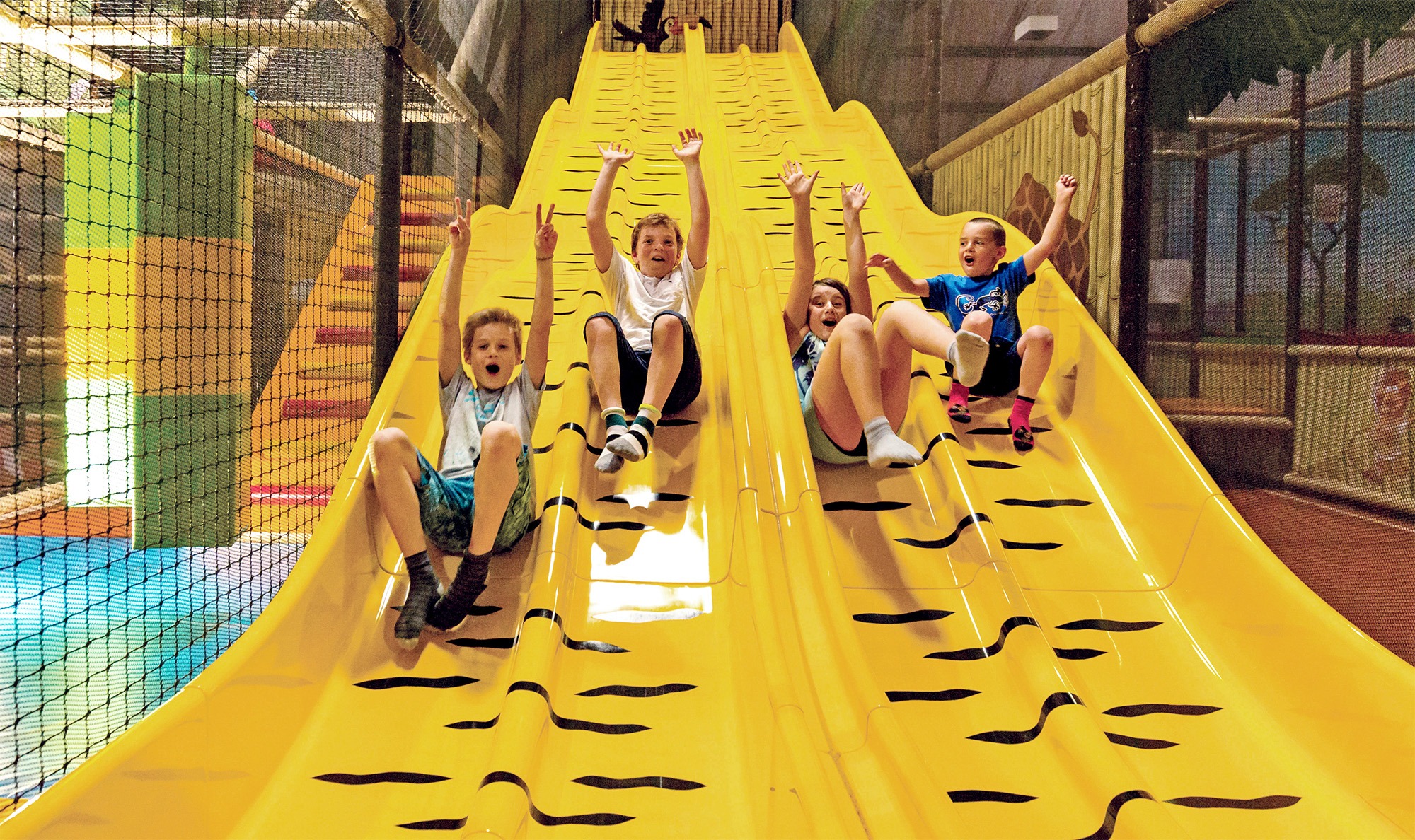 Sliding race - Who slides the fastest?