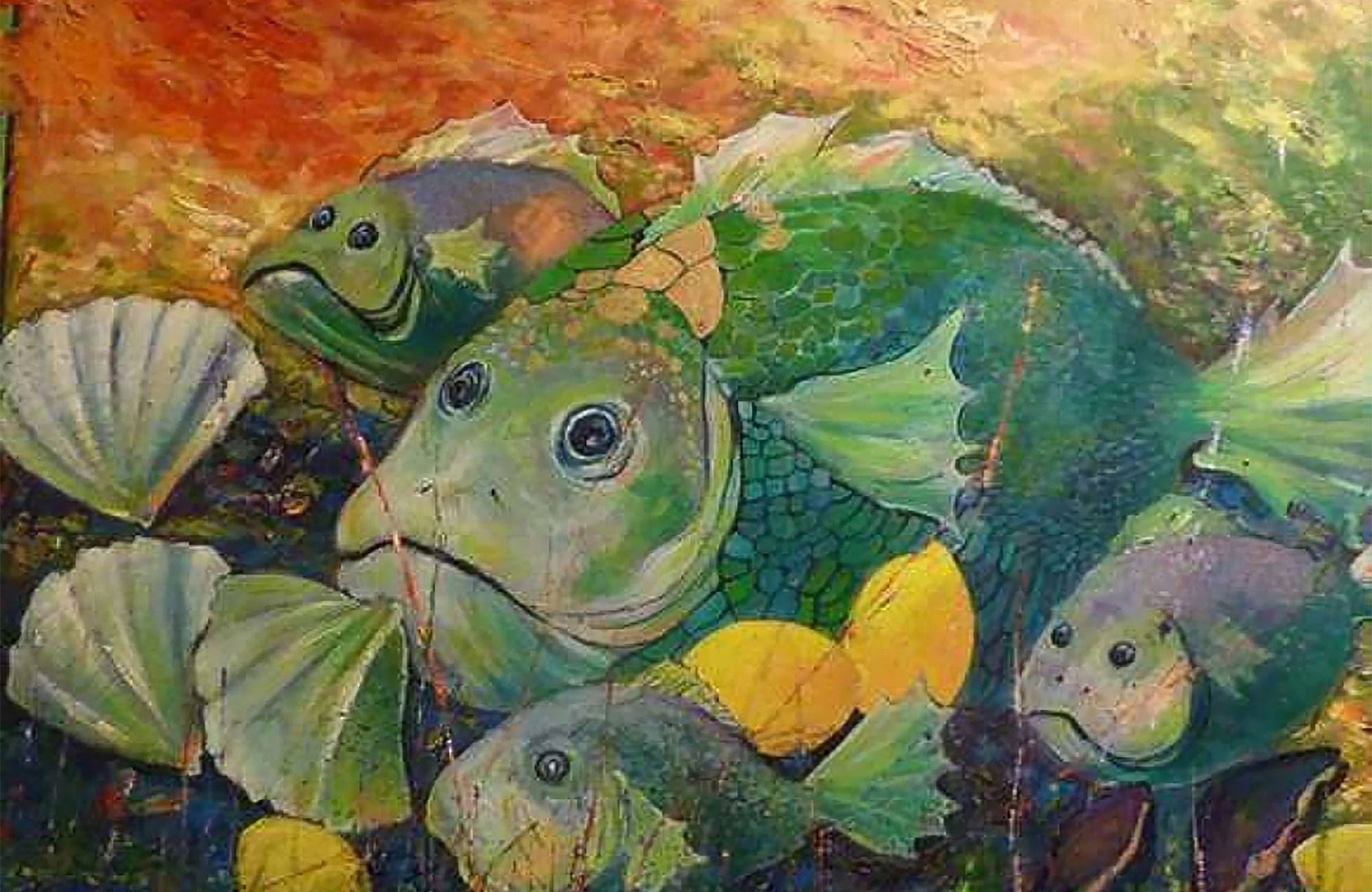 Kunstausstellung "Kunst trifft Küste" - Winfried Gerstädt "Berry"
