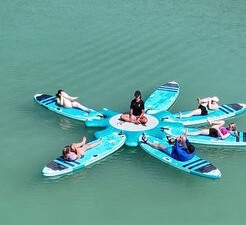 SUP Yoga at Lake Achensee