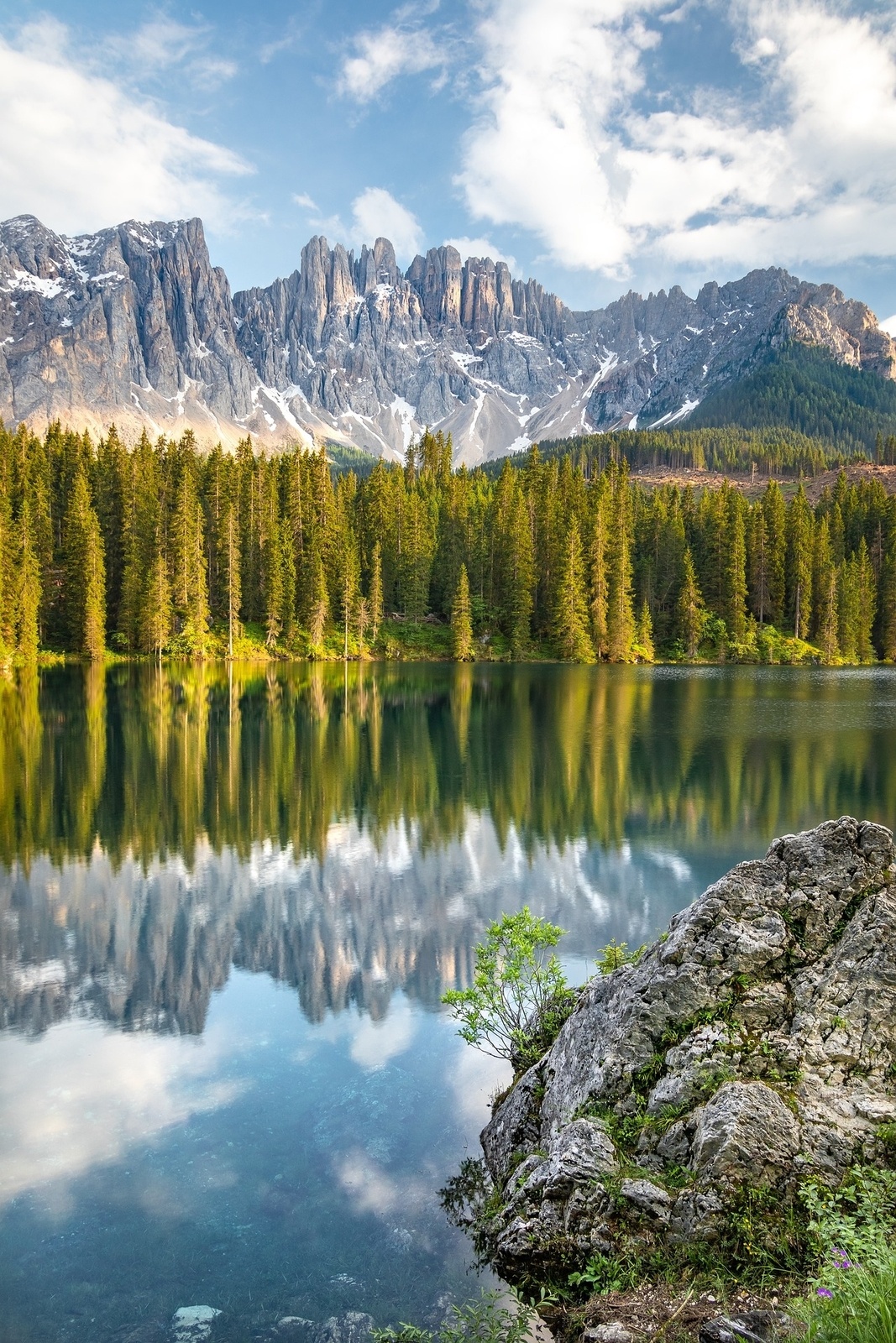 Lake Carezza hike