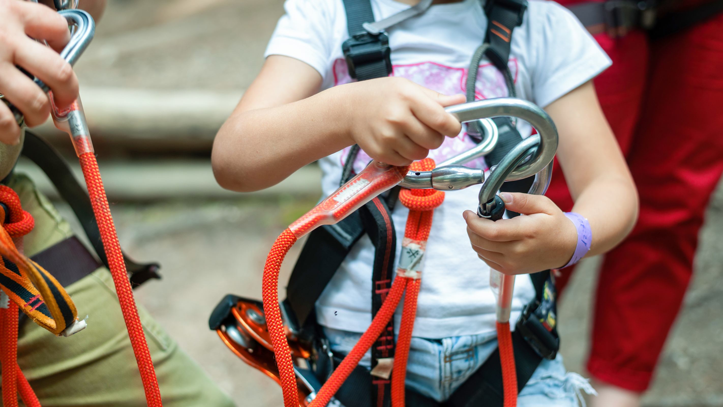 Taster climbing for children
